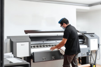 Banner Printing Worker